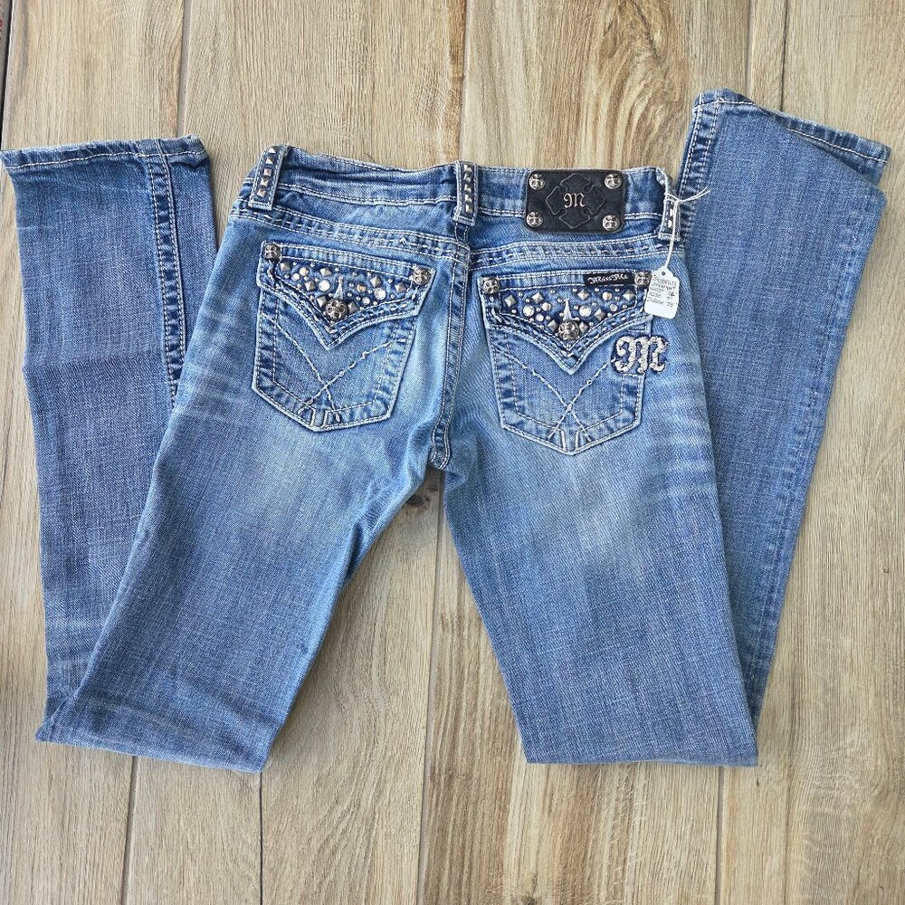 Miss Me Straight Leg Jeans - Style #JE4288T11X